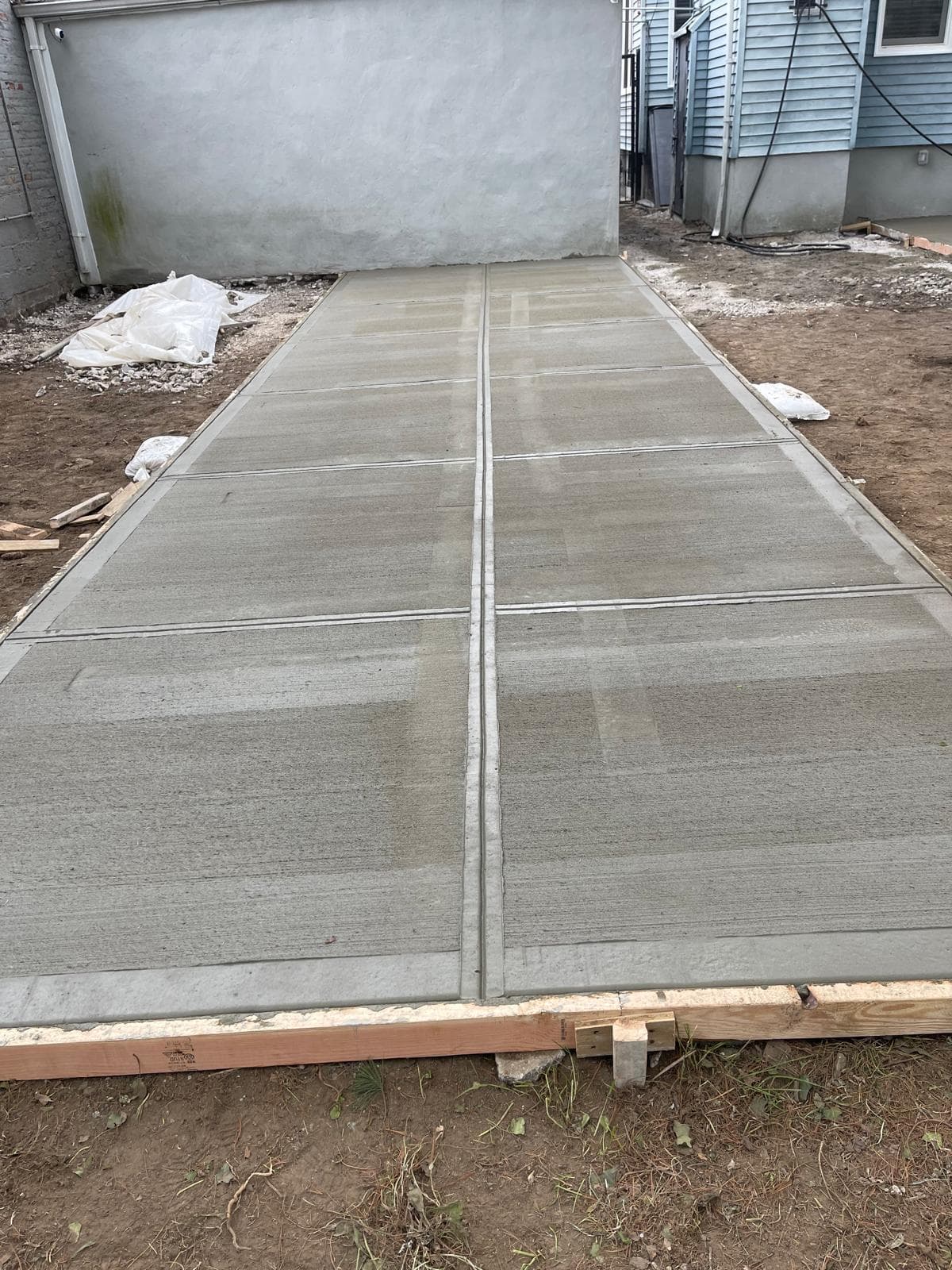 Multi-Panel Concrete Slab Construction