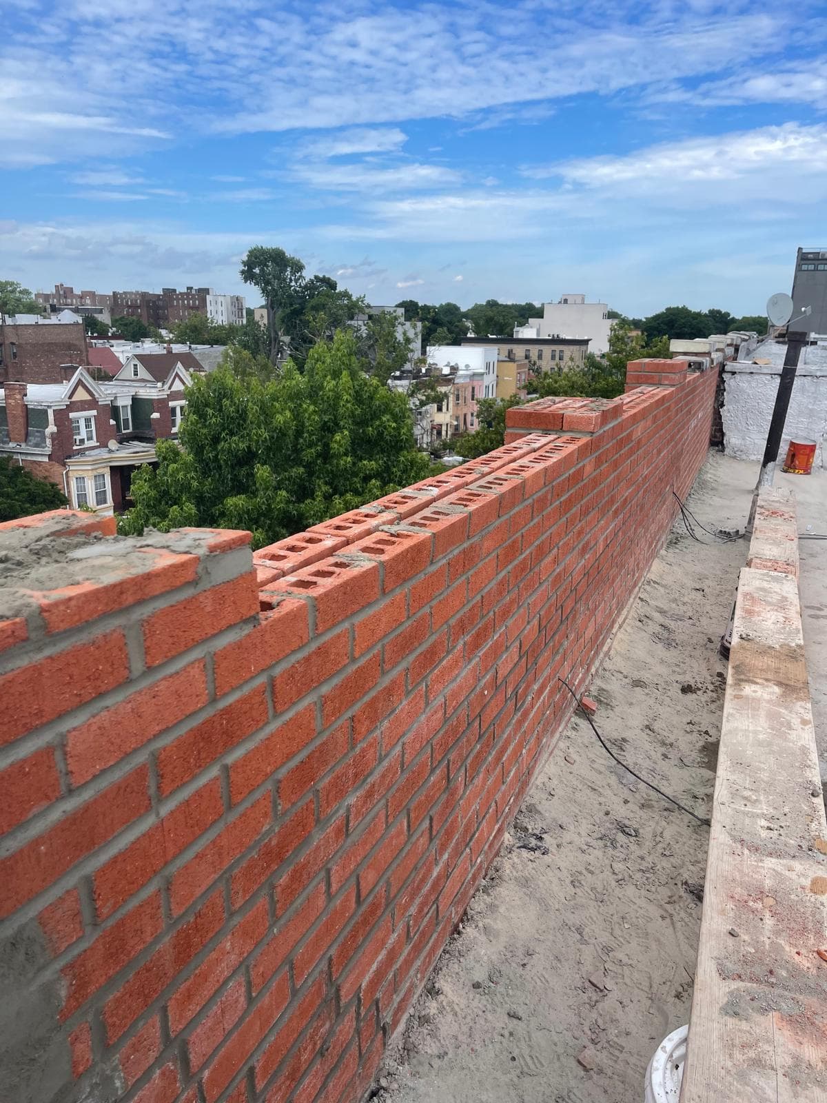 Structural Parapet Boundary Alignment